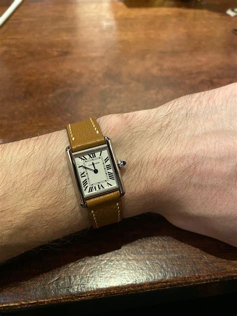 cartier tank must review|cartier tank must watch small.